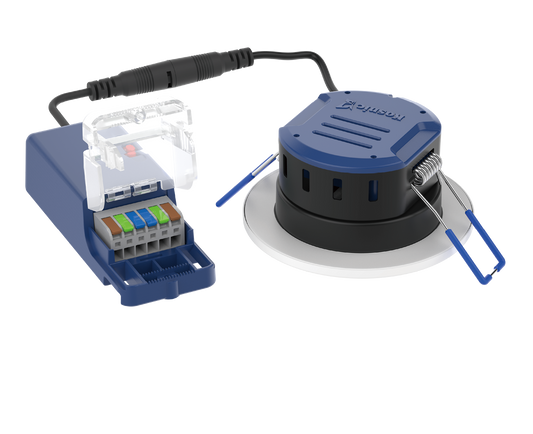 Kosnic MAU07UL Mauna Ultra 5-7W CCT Dimmable LED Downlight IP65 White