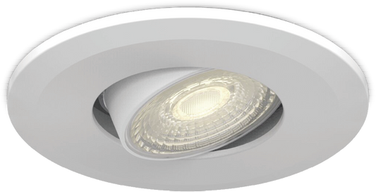 Kosnic MAU306TW Mauna Plus Tilt 4.5W / 6W CCT Dimmable LED Downlight White