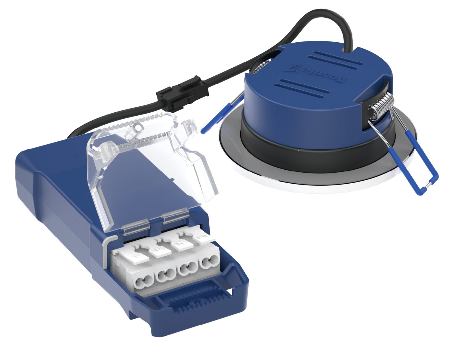 Kosnic MAUPIR07 Mauna Sensor 7W CCT Dimmable LED Downlight with PIR Sensor IP65 White