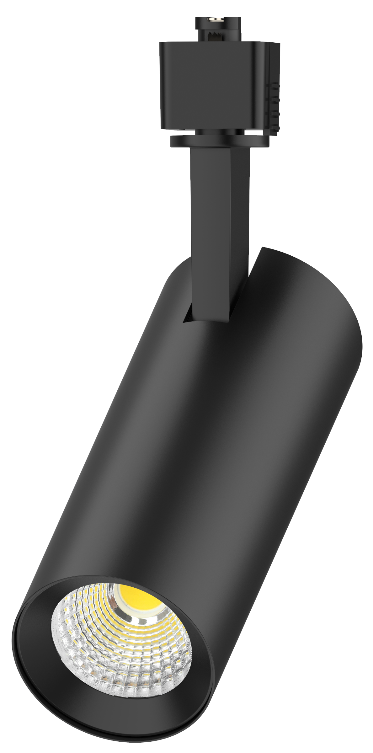 Kosnic MES2W20-SSCT-BLK Mesa 20W CCT LED Track Spotlight for 2 Wire Track Black