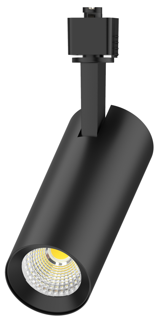 Kosnic MES2W10-SSCT-BLK Mesa 10W CCT LED Track Spotlight for 2 Wire Track Black