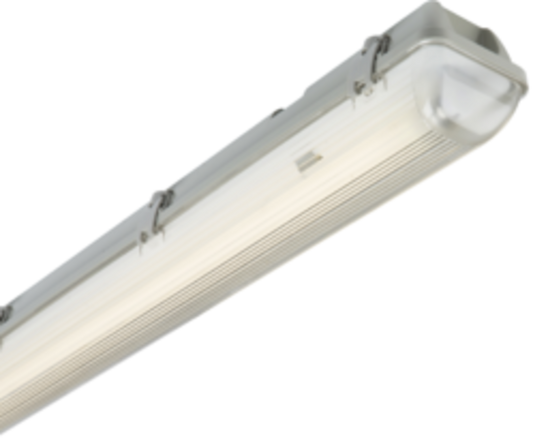 Knightsbridge NCLB26 6FT T8 LED Ready Twin Non-Corrosive
