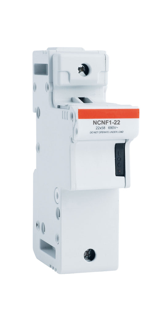Niglon NCMF1-22 22 x 58mm Single Pole Fuse Holder