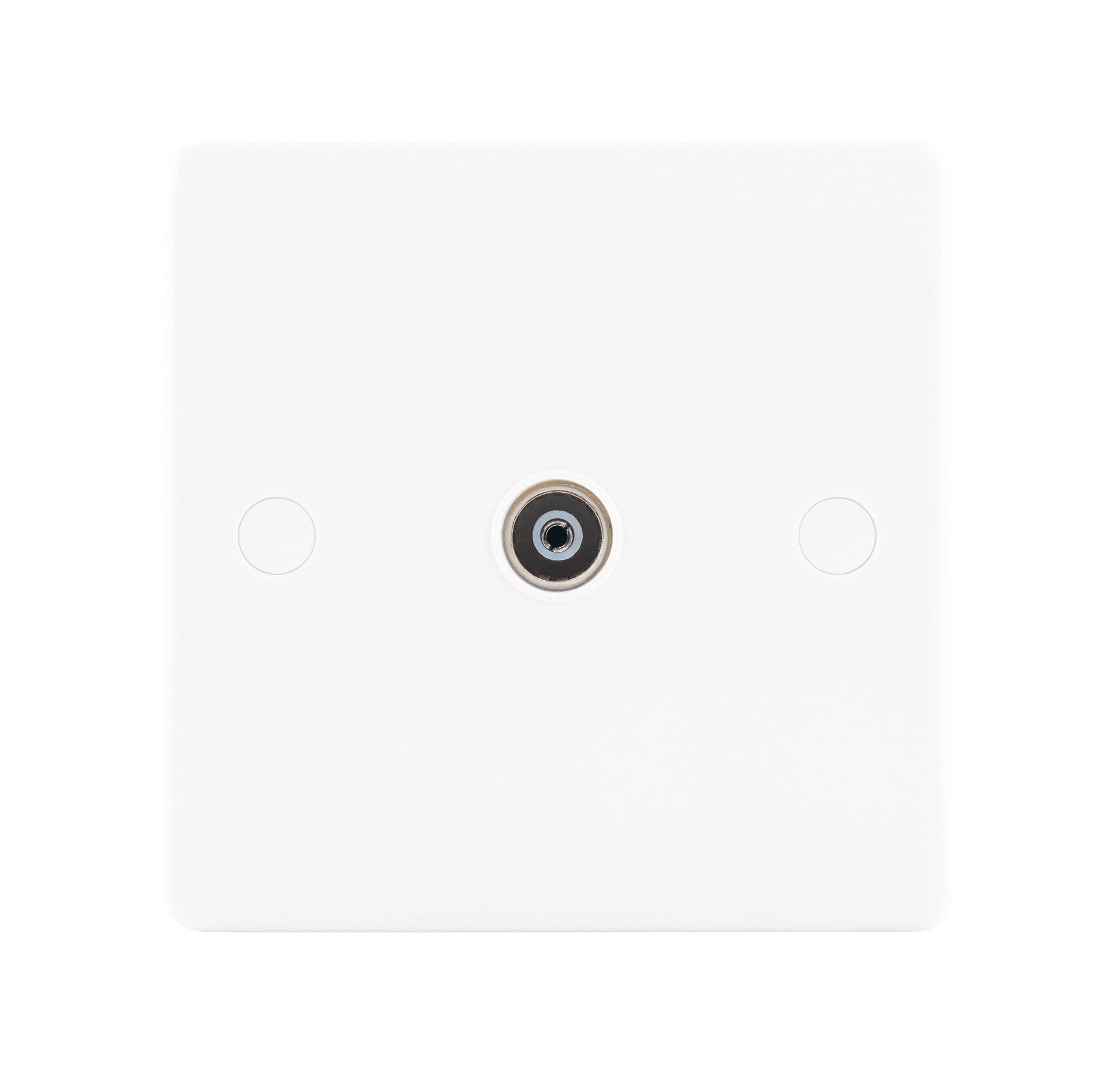 Niglon NCS1 1 Gang TV Outlet White Moulded
