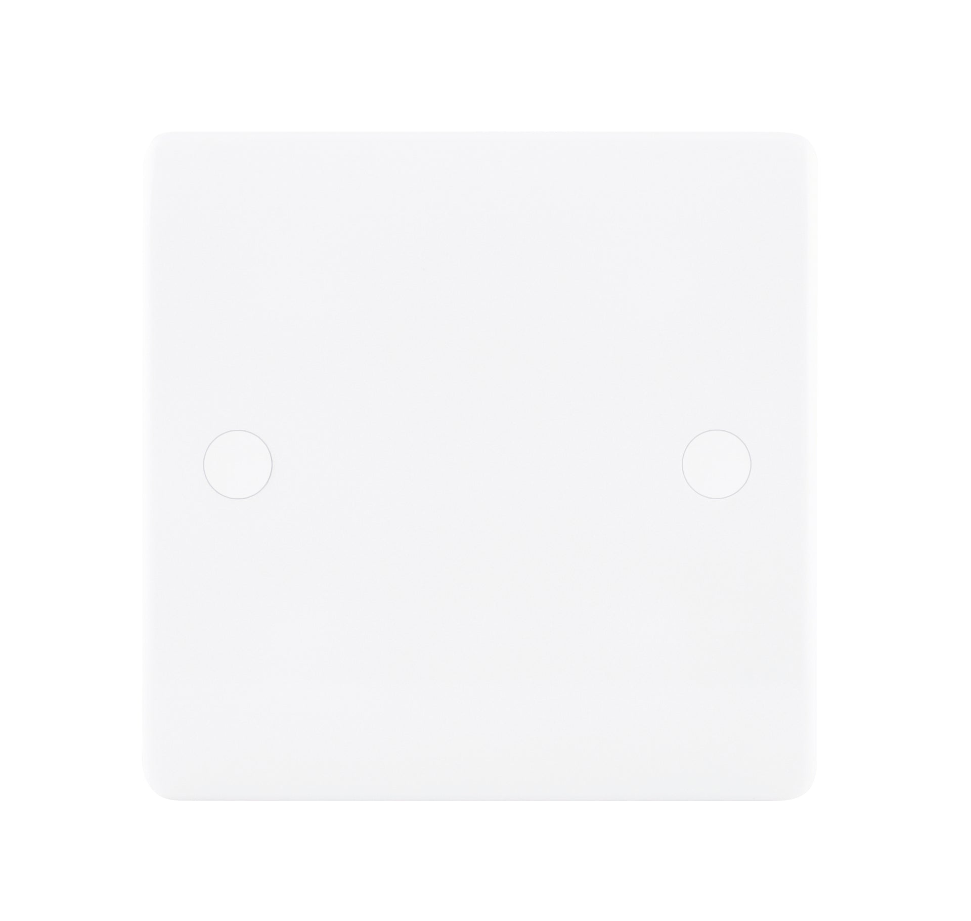 Niglon NCU25 1 Gang Flex Outlet Plate White Moulded