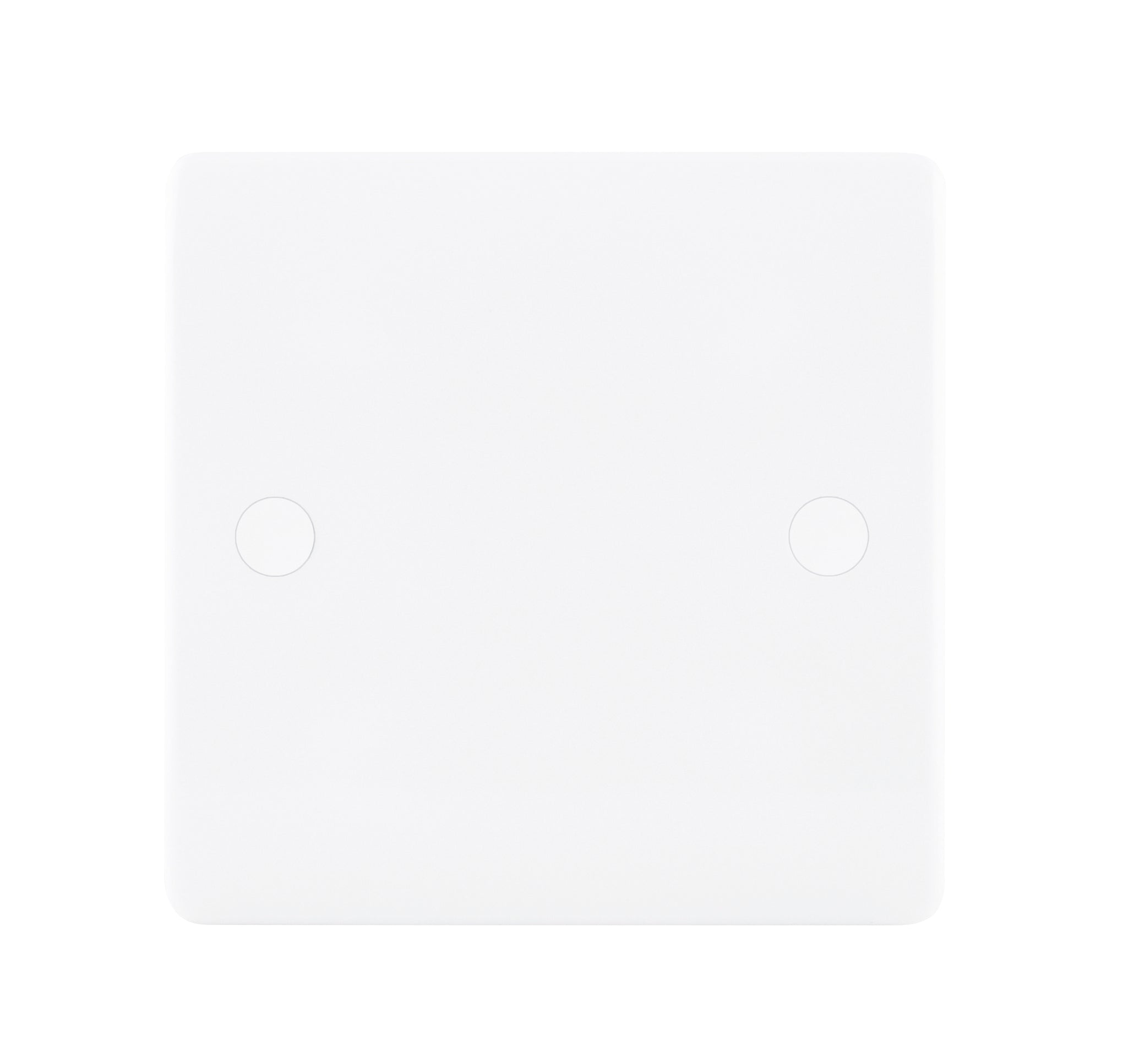 Niglon NCU25 1 Gang Flex Outlet Plate White Moulded