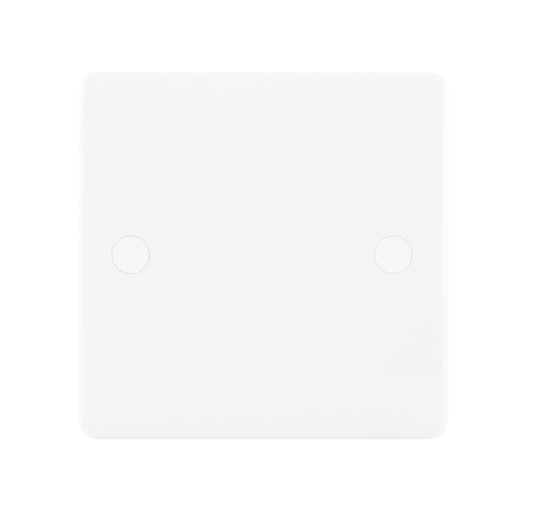 Niglon NCU25 1 Gang Flex Outlet Plate White Moulded