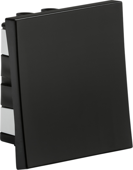 Knightsbridge NET2WBK 2 Way Euro Wide Switch Module Black
