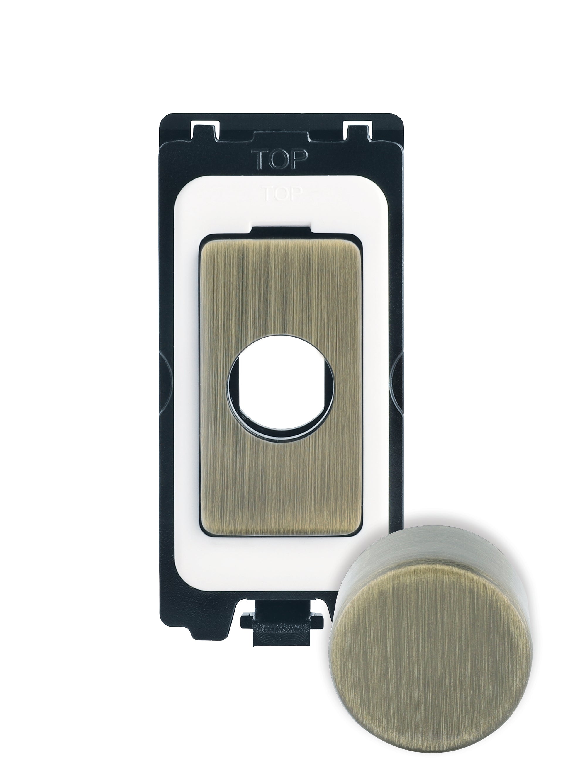 Niglon NGD400T-ABN-KIT Matrix20 Grid Dimmer Module Mounting Kit Antique Brass