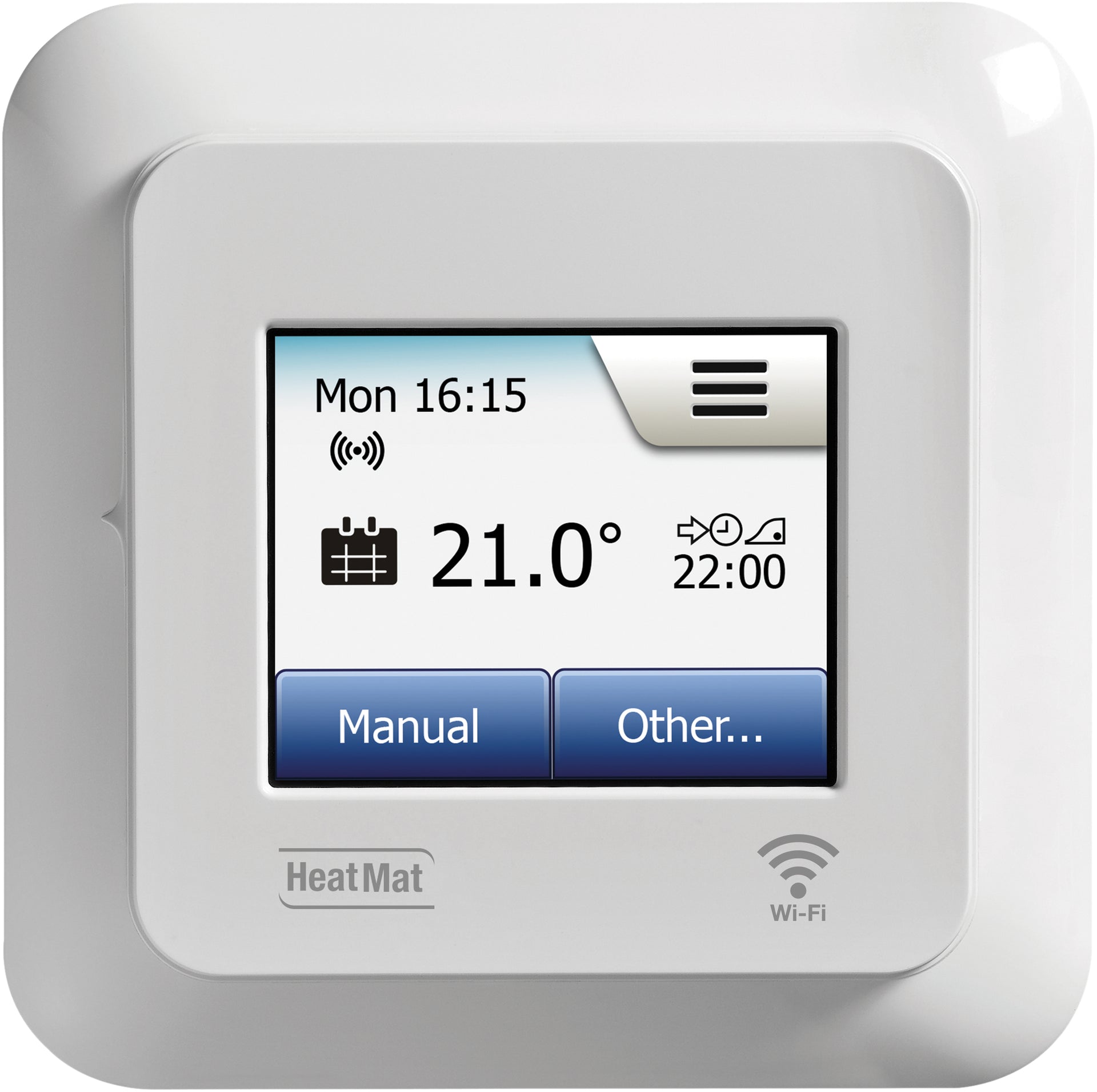 Heat Mat NGT-3.0-WiFi 16A WiFi Colour Thermostat White