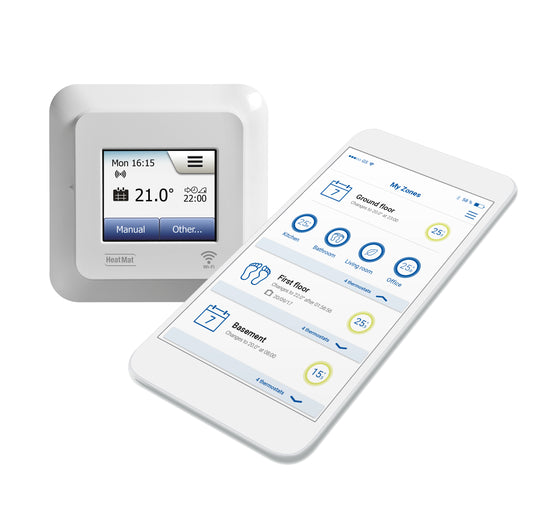 Heat Mat NGT-3.0-WiFi 16A WiFi Colour Thermostat White