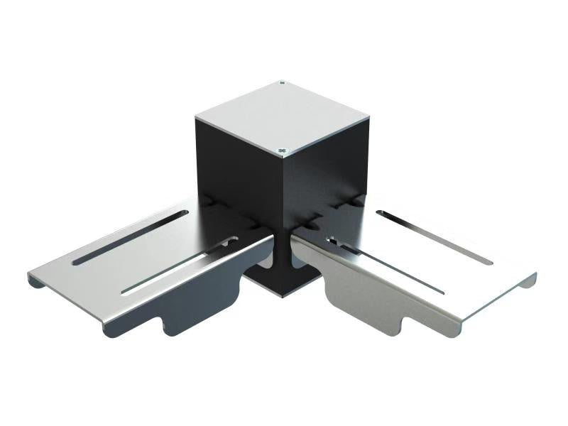 Kosnic NIL-CL-WHT Nile 2 90 Deg Interlock L Connector White