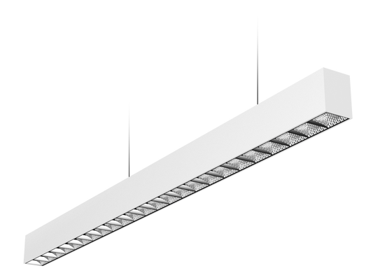 Kosnic NIL4F35-W240-WHT/D Nile 2 4FT 35W Surface or Suspenion Mount LED Batten with Dali 4000K White