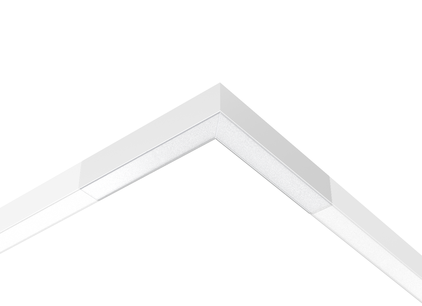 Kosnic NIL3-CL-WHT Nile 3 90 Deg Interlock L Connector White