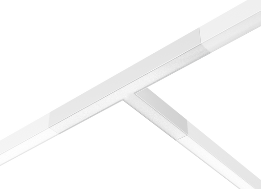 Kosnic NIL3-CT-WHT Nile 3 3 Way Interlock T Connector White
