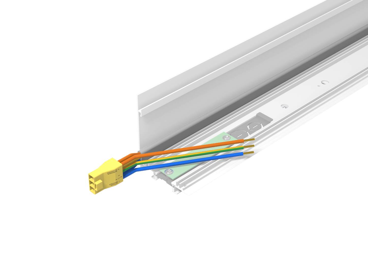 Kosnic NIL34F-W1 Nile 3 1.2m On/Off Wiring Connector