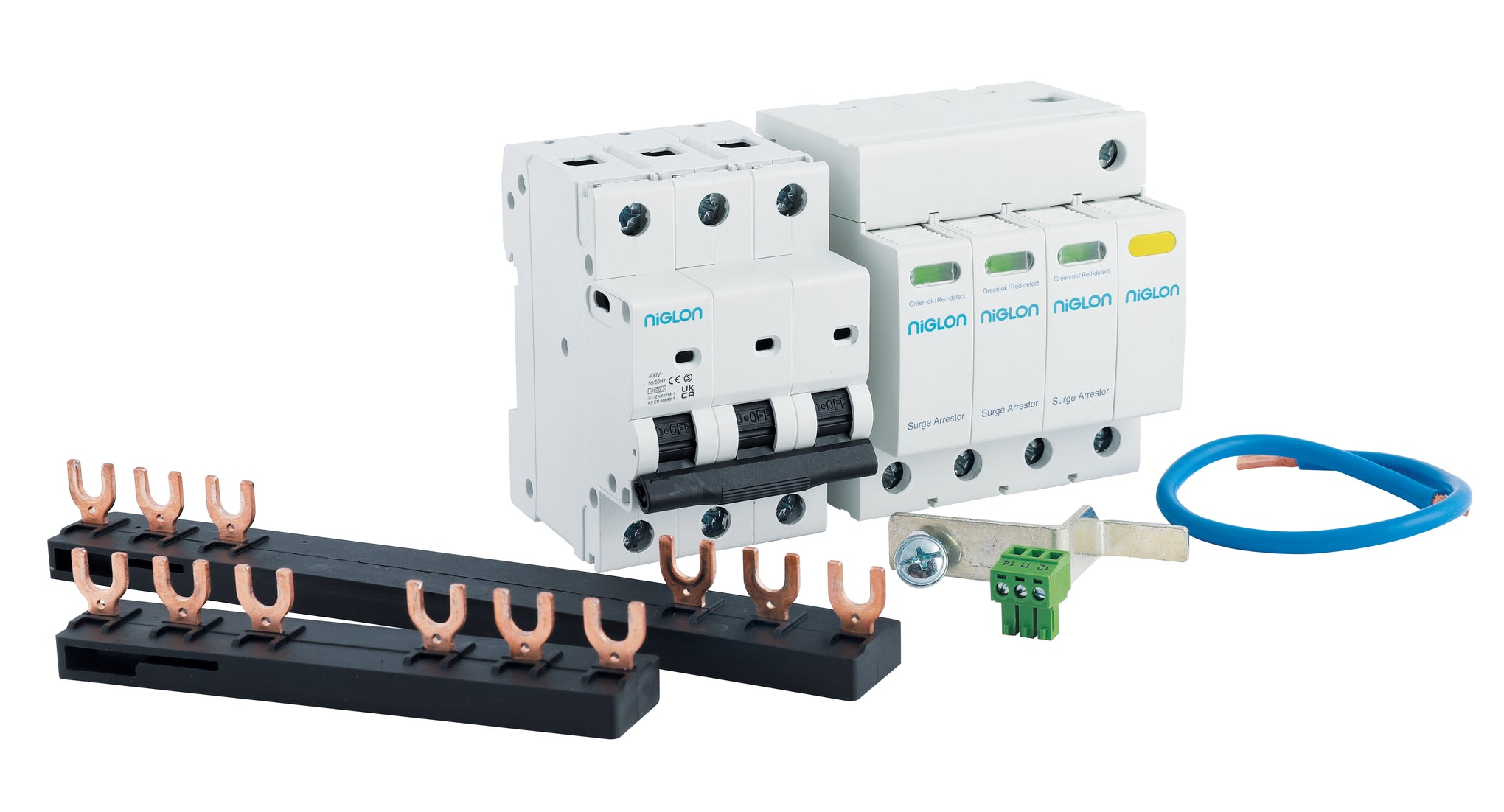 Niglon NTA2-415 63A 3P+N TN-S Surge Protection Kit