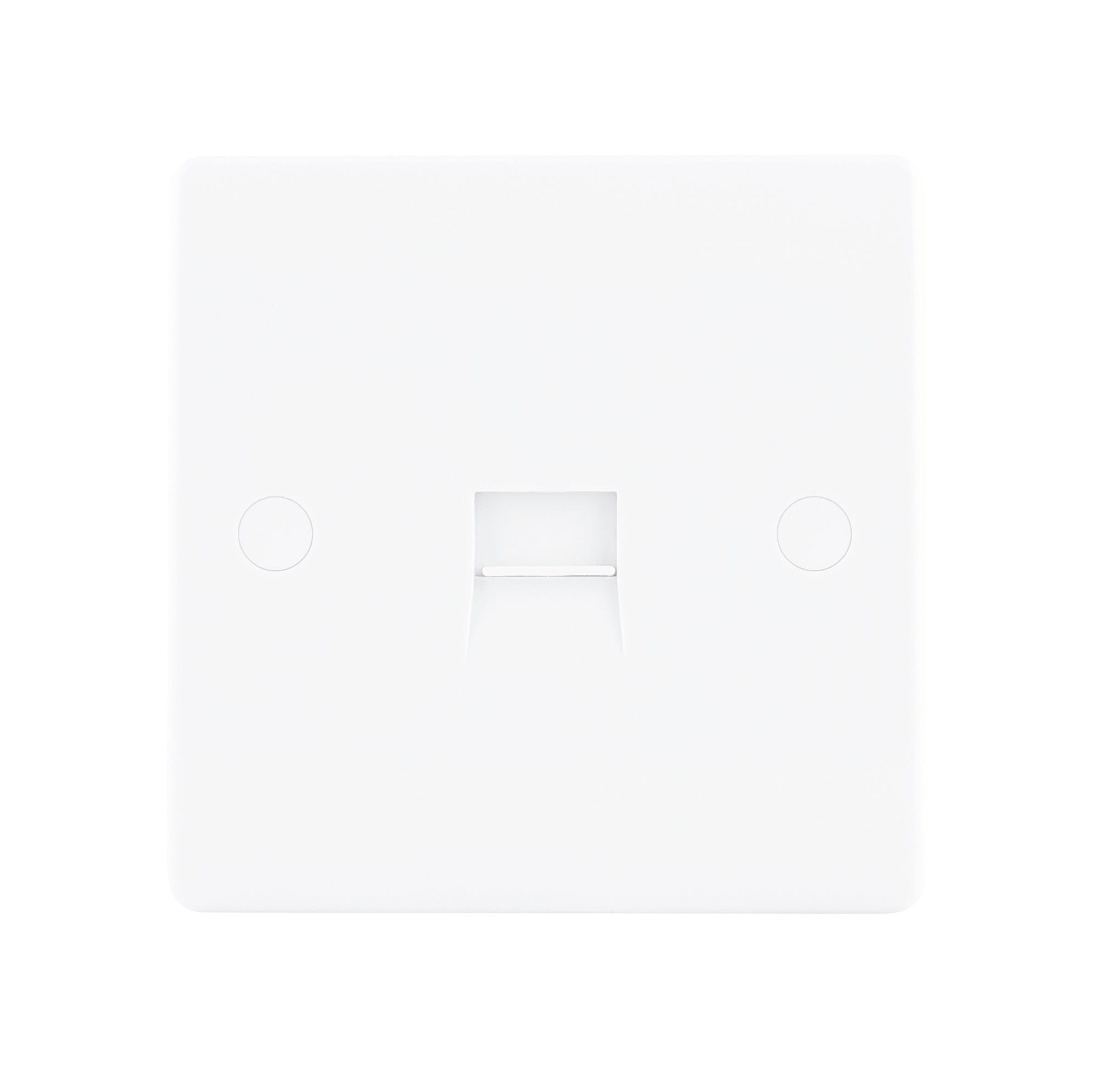 Niglon NTS1SDC 1 Gang Secondary Telephone Outlet White Moulded