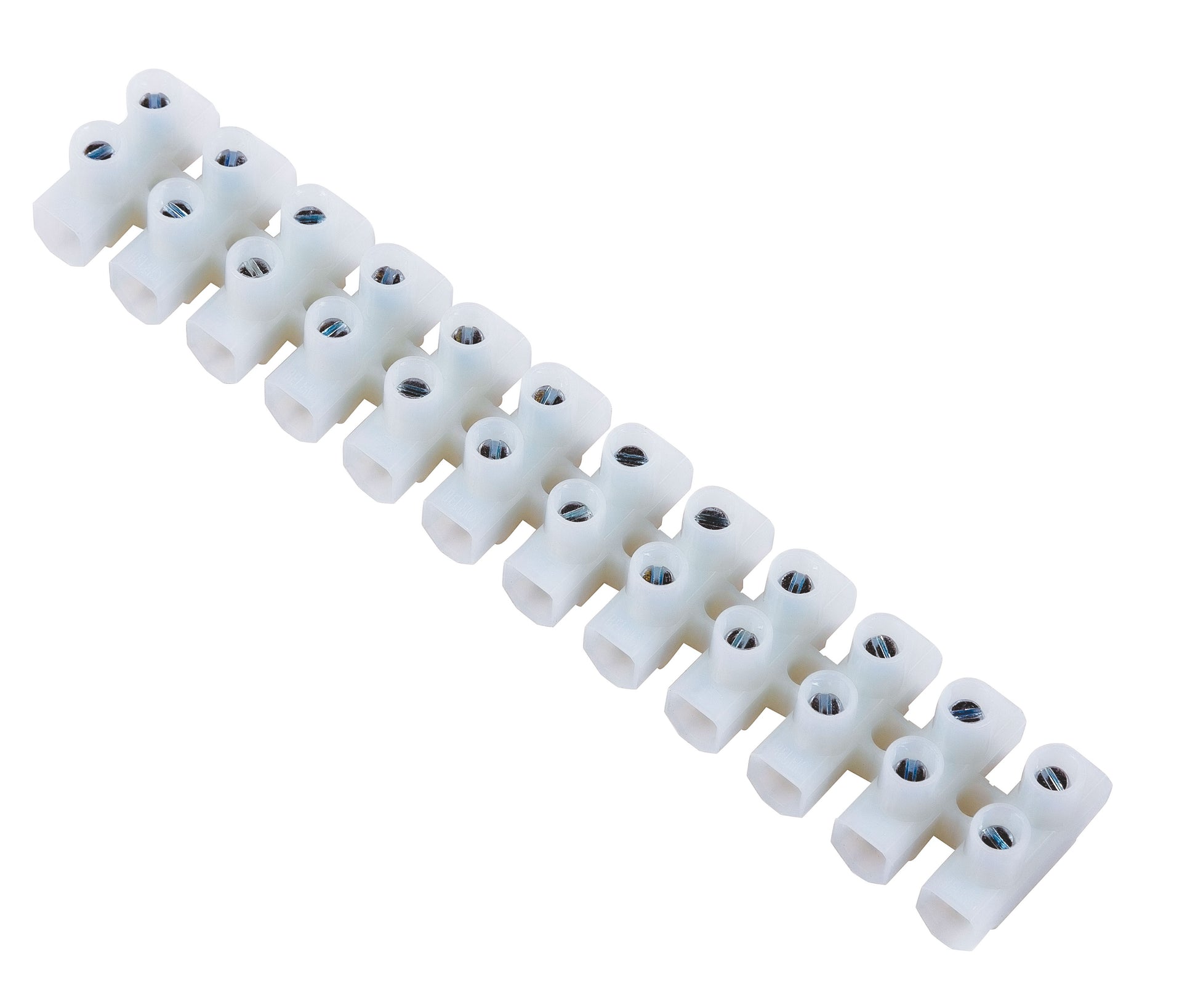 Niglon NYN5 5A Nylon Polyamide Connector Strip Natural Pack of 10
