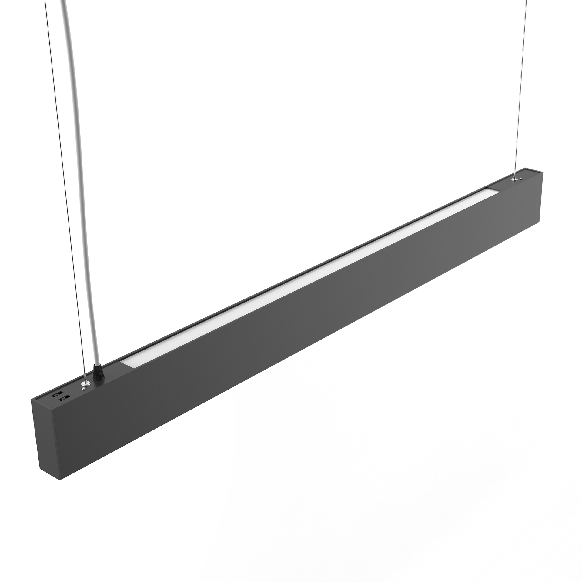 Kosnic NCH5F42-BLK Nachi 5FT 6W/36W CCT Suspended LED Batten Black