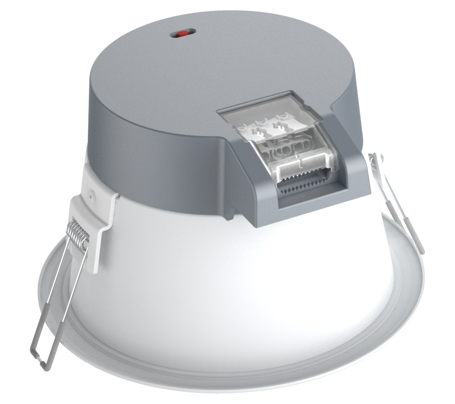 Kosnic NAP28IN25-SLV Napa 2 13-25W CCT LED Commercial Downlight IP54 Silver