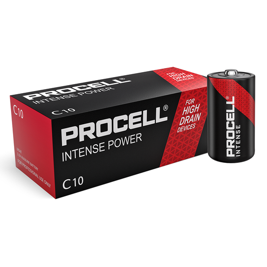 Duracell ProCell Intense Power C Type Pack of 10