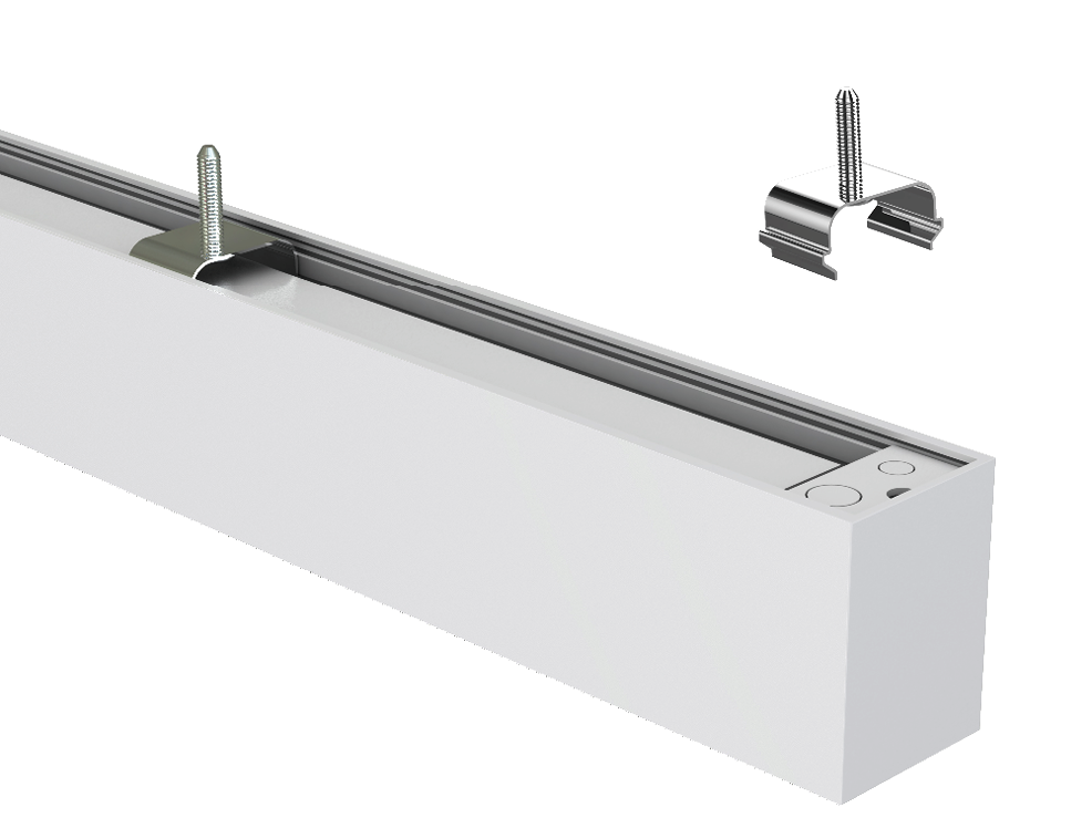 Kosnic NIL-SUS/S-WHT Nile 2 Canopy Surface Mount Kit 2m White