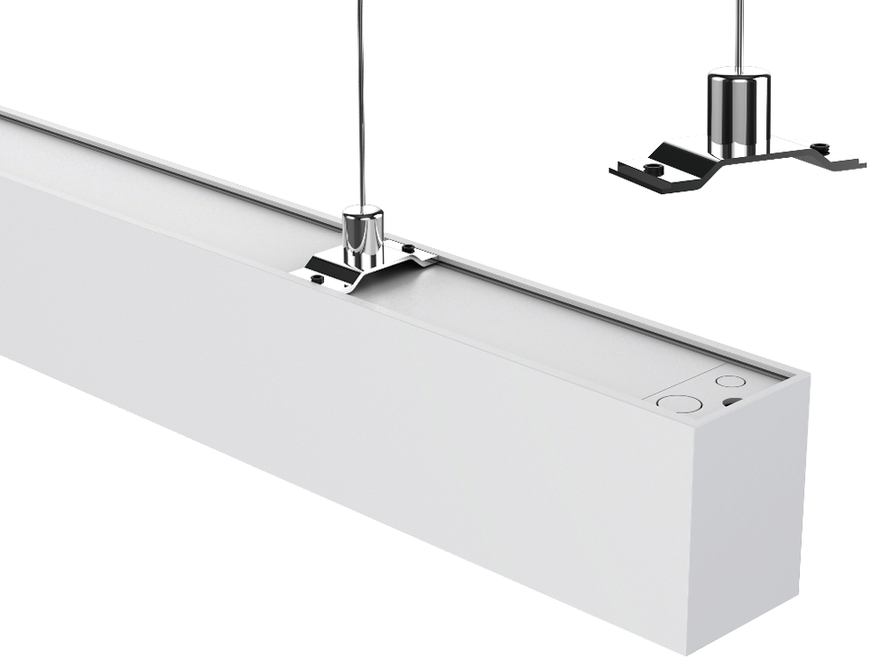 Kosnic NIL-SUS/T-WHT Nile 2 T Grid Pendant Kit 2m White