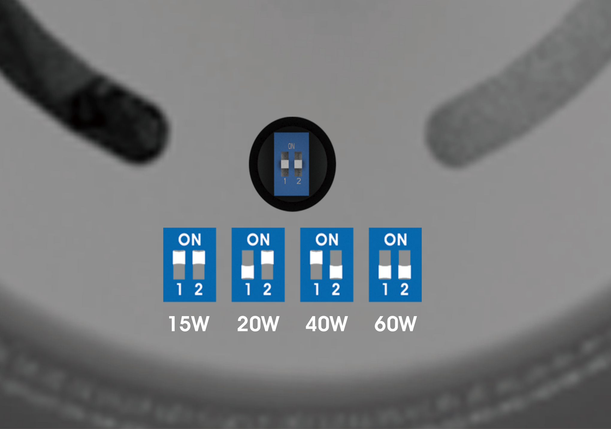 Kosnic NIM60AL-SCT Nimbo 15-60W CCT LED High Bay + Aluminium Reflector