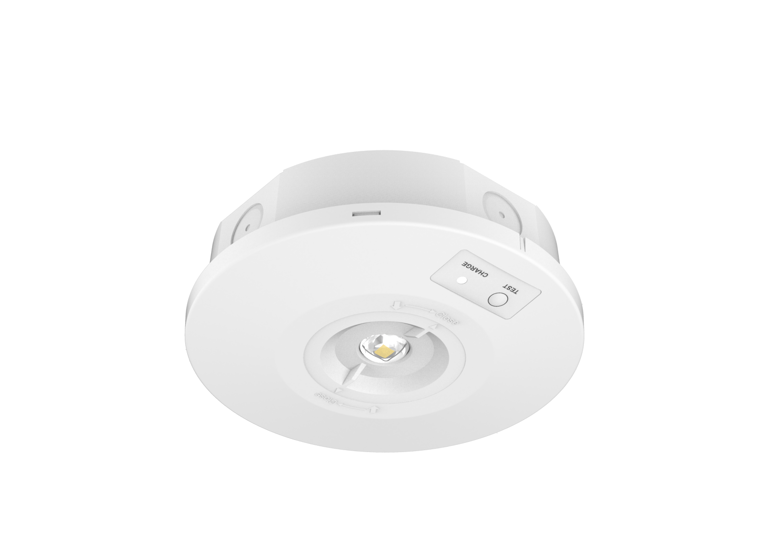 Kosnic NTRSU201 Nitro Surface 3W LED Non-Maintained Emergency Downlight White 6500K