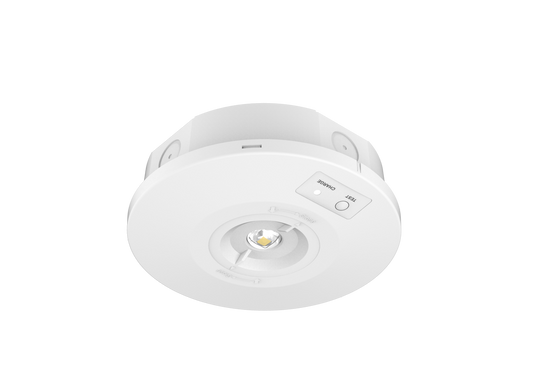 Kosnic NTRSU201 Nitro Surface 3W LED Non-Maintained Emergency Downlight White 6500K
