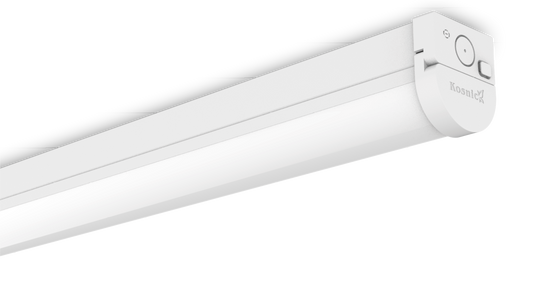Kosnic NIVG6FT63-W40 Niva Go 6FT 63W Twin LED Batten 4000K