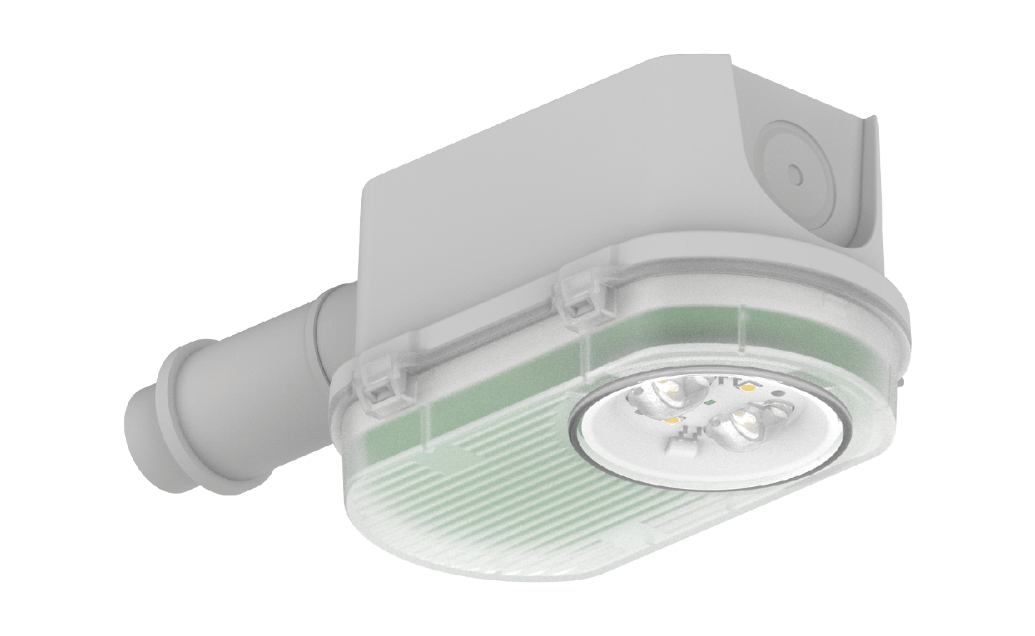 Kosnic NOK02/DA Nok Dali 2.5W Dual Mode Side Mount LED Emergency Light 6500K IP65 White