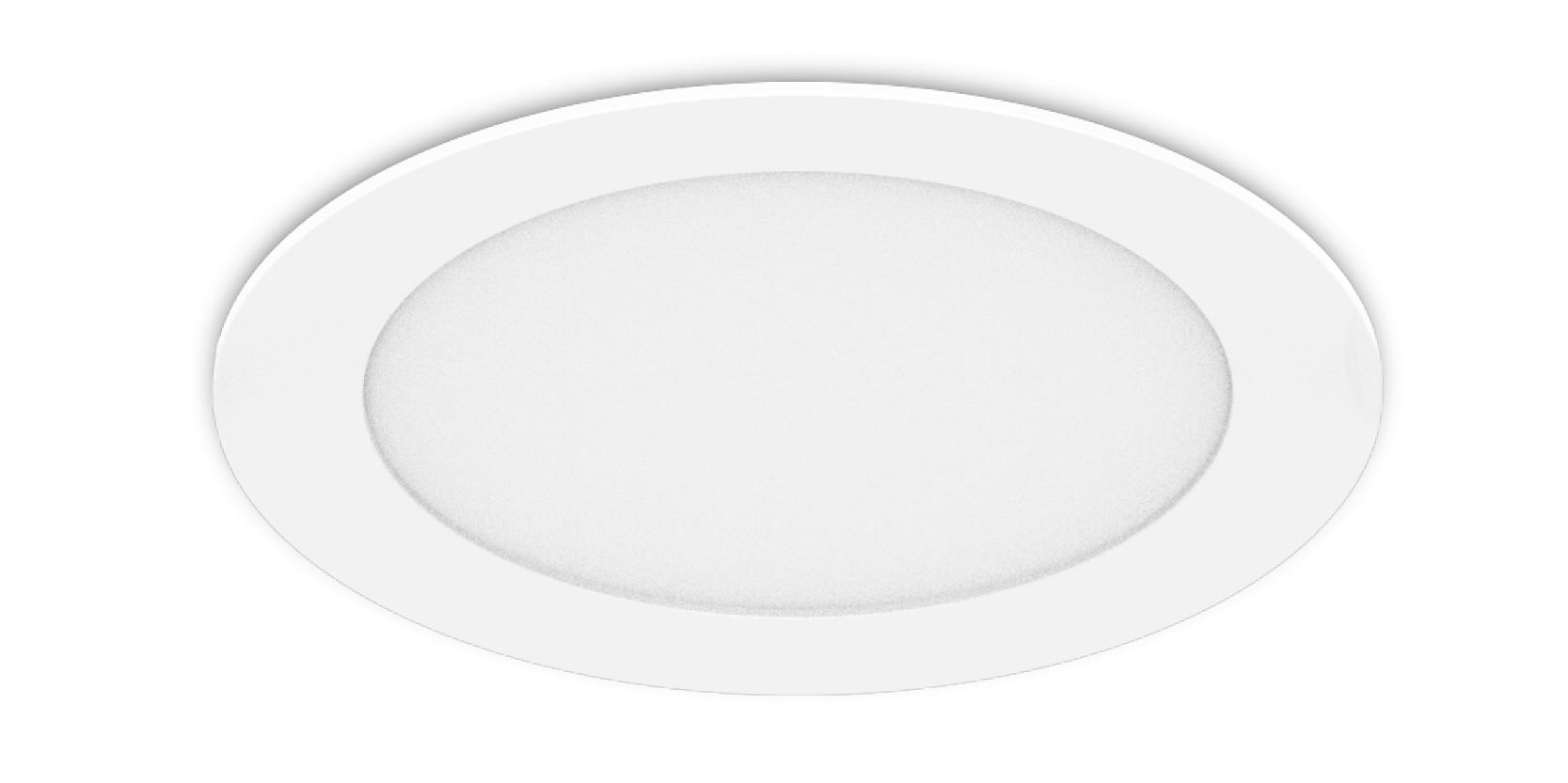 Kosnic NYOP8IN18-SCT Nyos Pro 13.5-18W CCT Edge Lit Circular LED Panel Downlight IP44 White