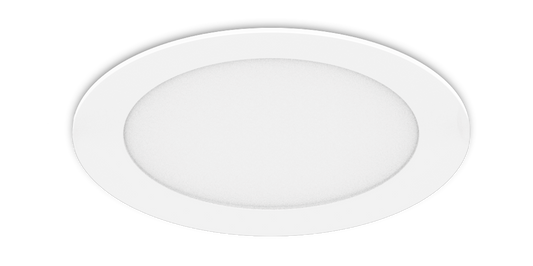 Kosnic NYOP8IN18-SCT Nyos Pro 13.5-18W CCT Edge Lit Circular LED Panel Downlight IP44 White