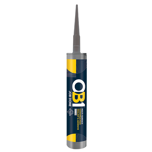 Unicrimp OB1SCS290G OB1 Multi-Surface Construction Sealant & Adhesive 290ml Grey