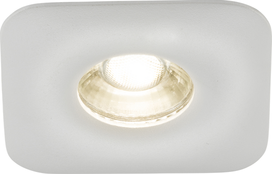 Knightsbridge ODA1FSW GU10 Square Downlight White