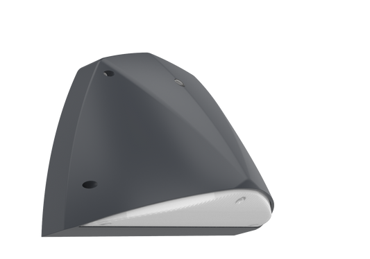 Kosnic ODI24-SCT-GRY Odin 14-24W CCT LED Wall Light IP65 Grey
