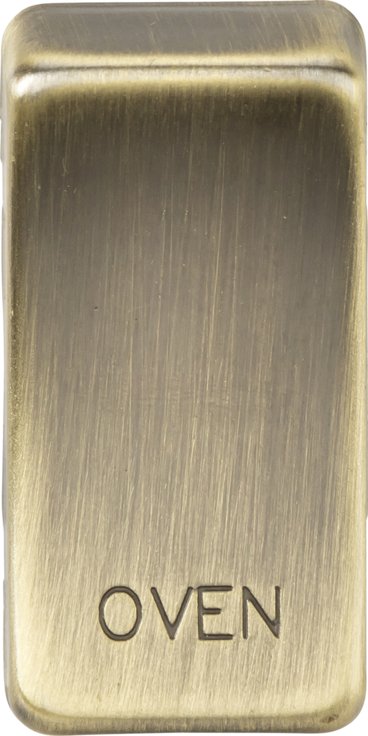 Knightsbridge GDOVENAB Oven Rocker Cap Antique Brass