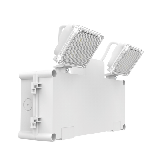 Kosnic ORD03-WHT/DA Orda 2 Dali 3.5W Dual Mode LED Emergency Twinspot 6500K IP65 White