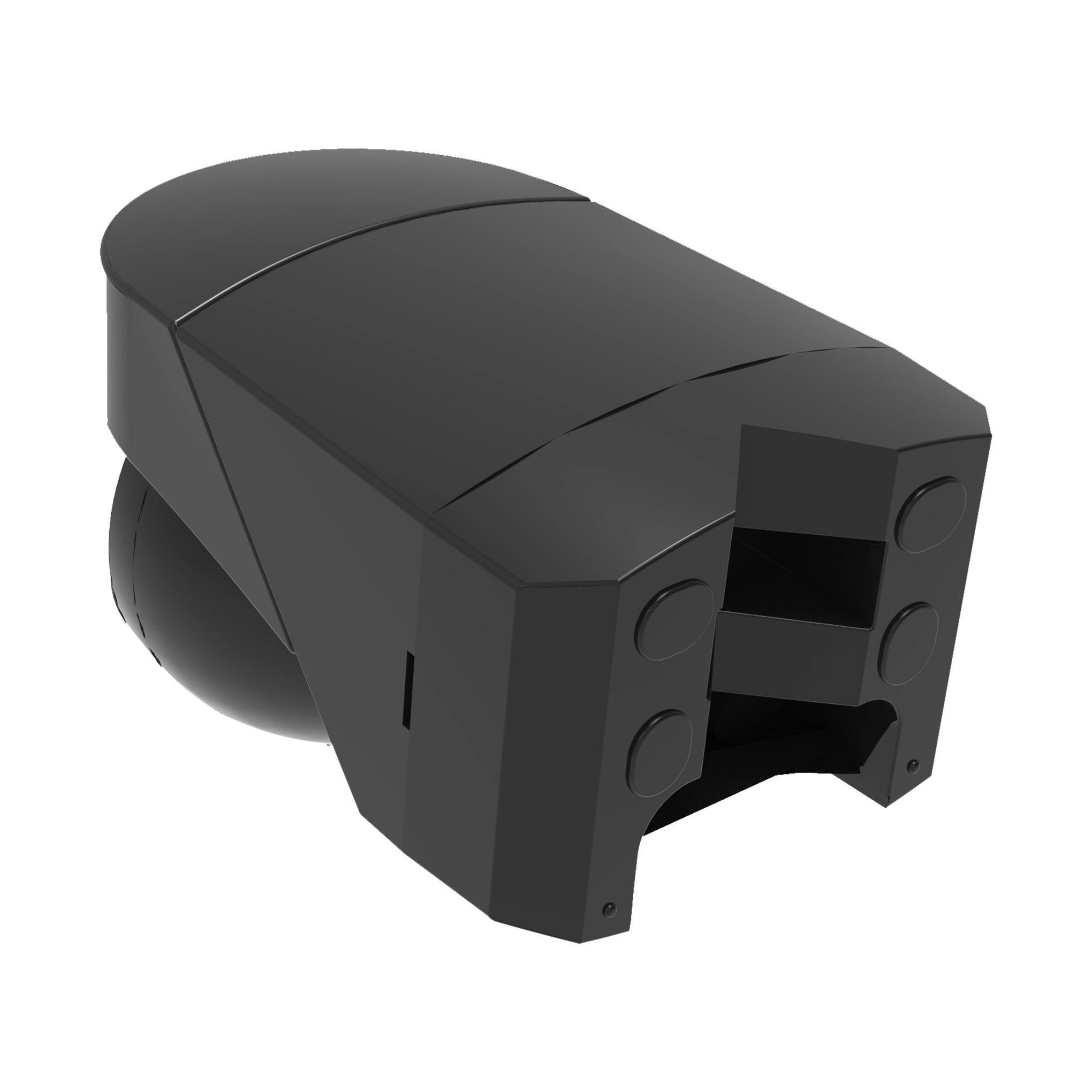 Kosnic KAV-P-BLK Kavka PIR Sensor with 3 Mount Positions IP54 Black