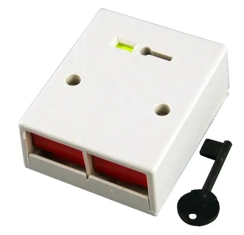 CQR PADP2/WH/G1 Double Push Panic Button White