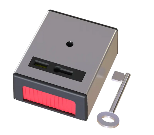 CQR PASP1/SS Single Push Panic Alarm Stainless Steel