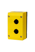 Switchtec PB22-B2Y TEND 2 Hole Yellow Pushbutton Station IP65