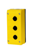 Switchtec PB22-B3Y TEND 3 Hole Yellow Pushbutton Station IP65