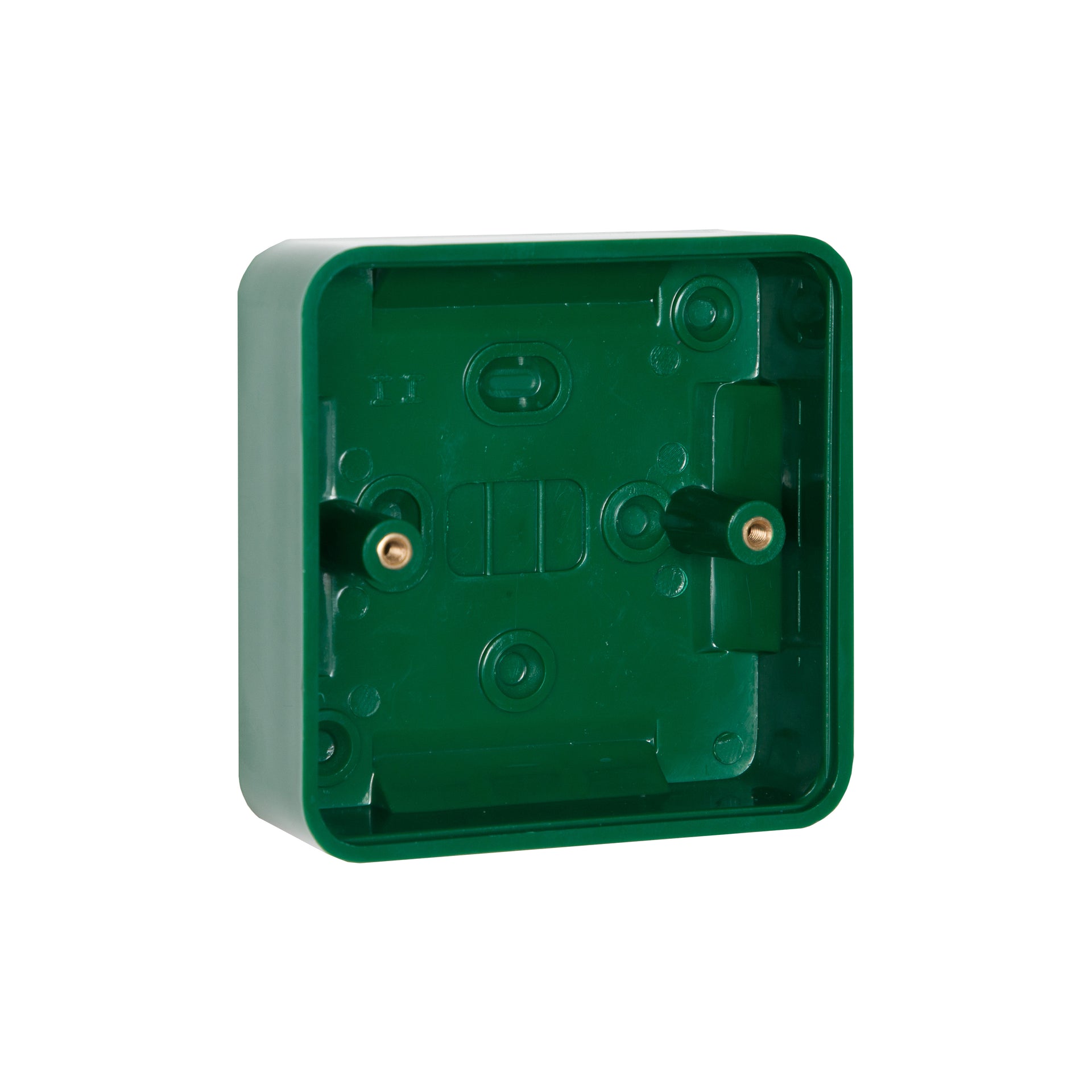 RGL PBB02/GN 1 Gang 28mm Back Box Green