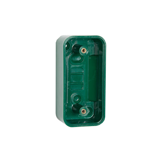 RGL PBB04/GN 1 Gang 28mm Narrow Back Box Green