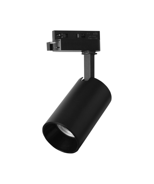 Kosnic PEN/GU10-BLK Penta GU10 Track Spotlight for 3 Wire Track Black