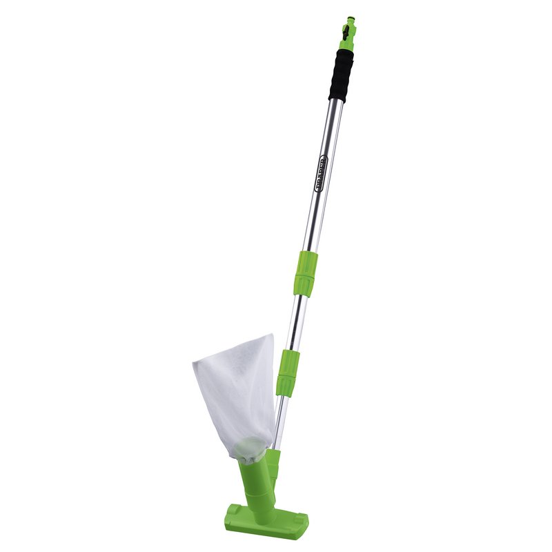 Draper PFC Pond and Pool Vacuum Cleaner 4pc Green and White