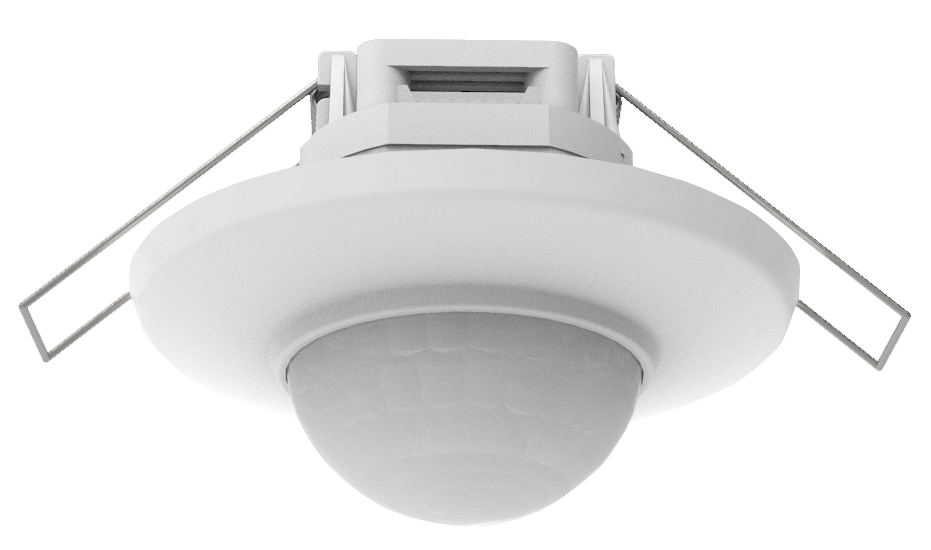 Kosnic FALP-P/DV-WHT Falco Pro 2 in 1 Surface / Recessed 1-10V PIR Sensor White
